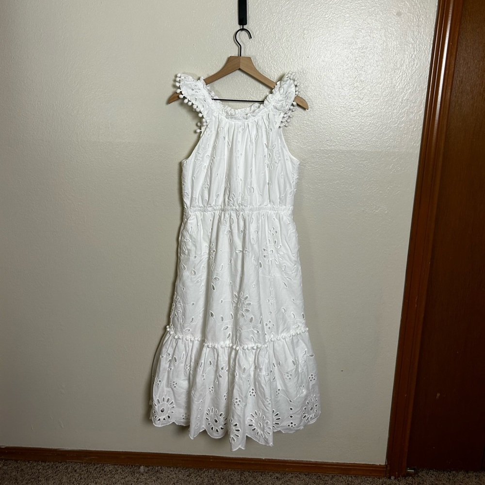 J. Crew Eyelet midi dress - Picture 2 of 8